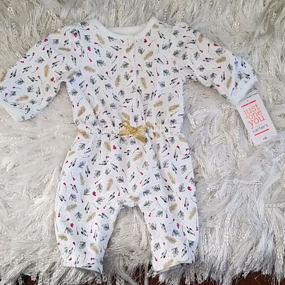 NWT Carter's One Piece Jumpsuit